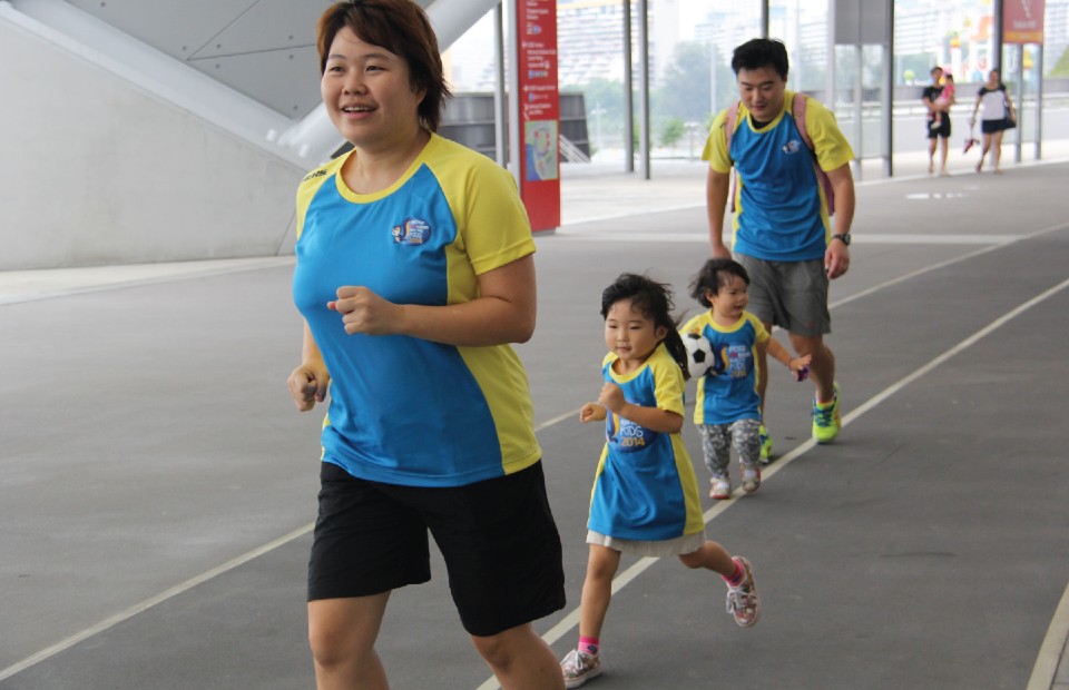 IT’S FAMILY DAY EVERY DAY AT THE SINGAPORE SPORTS HUB