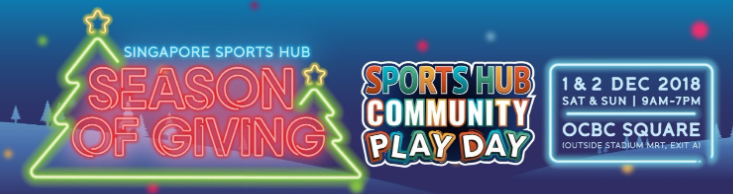 THE SPORTS HUB COMMUNITY PLAY DAY FESTIVE EDITION: SOAK UP THE FESTIVE CHEER IN OUR SEASON OF GIVING THIS DECEMBER