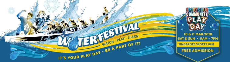 SPORTS HUB MAKES A SPLASH WITH MORE THAN 18,000 VISITORS ON THE FIRST OF THE TWO-DAY WATER FESTIVAL