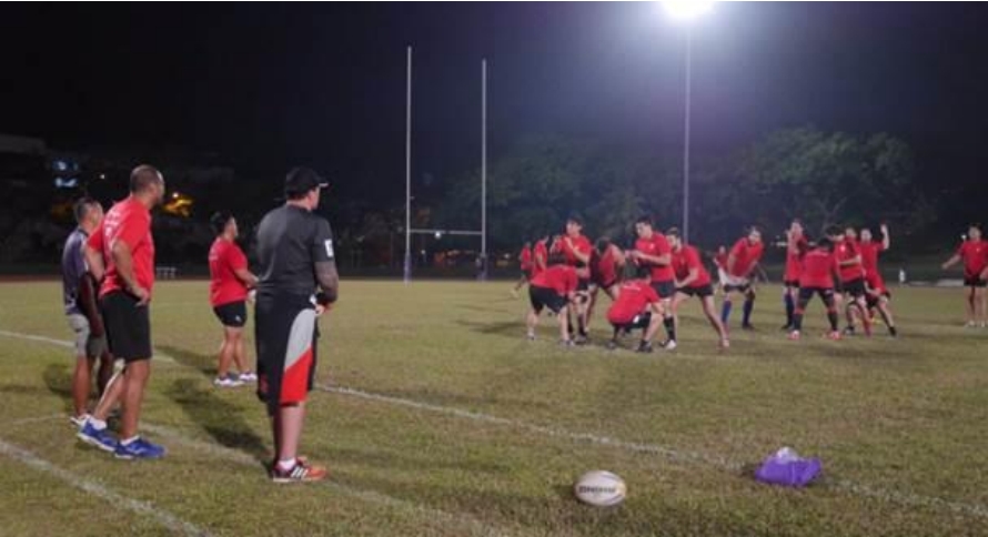 SUNWOLVES AND SINGAPORE RUGBY UNION HOLD SECOND JOINT TRAINING SESSION
