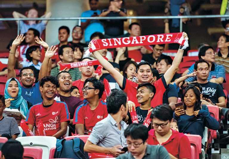 FEELING THE FOOTBALL FEVER