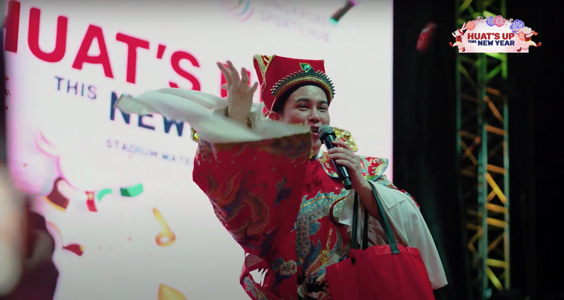 Huat's Up at Stadium Waterfront Carnival