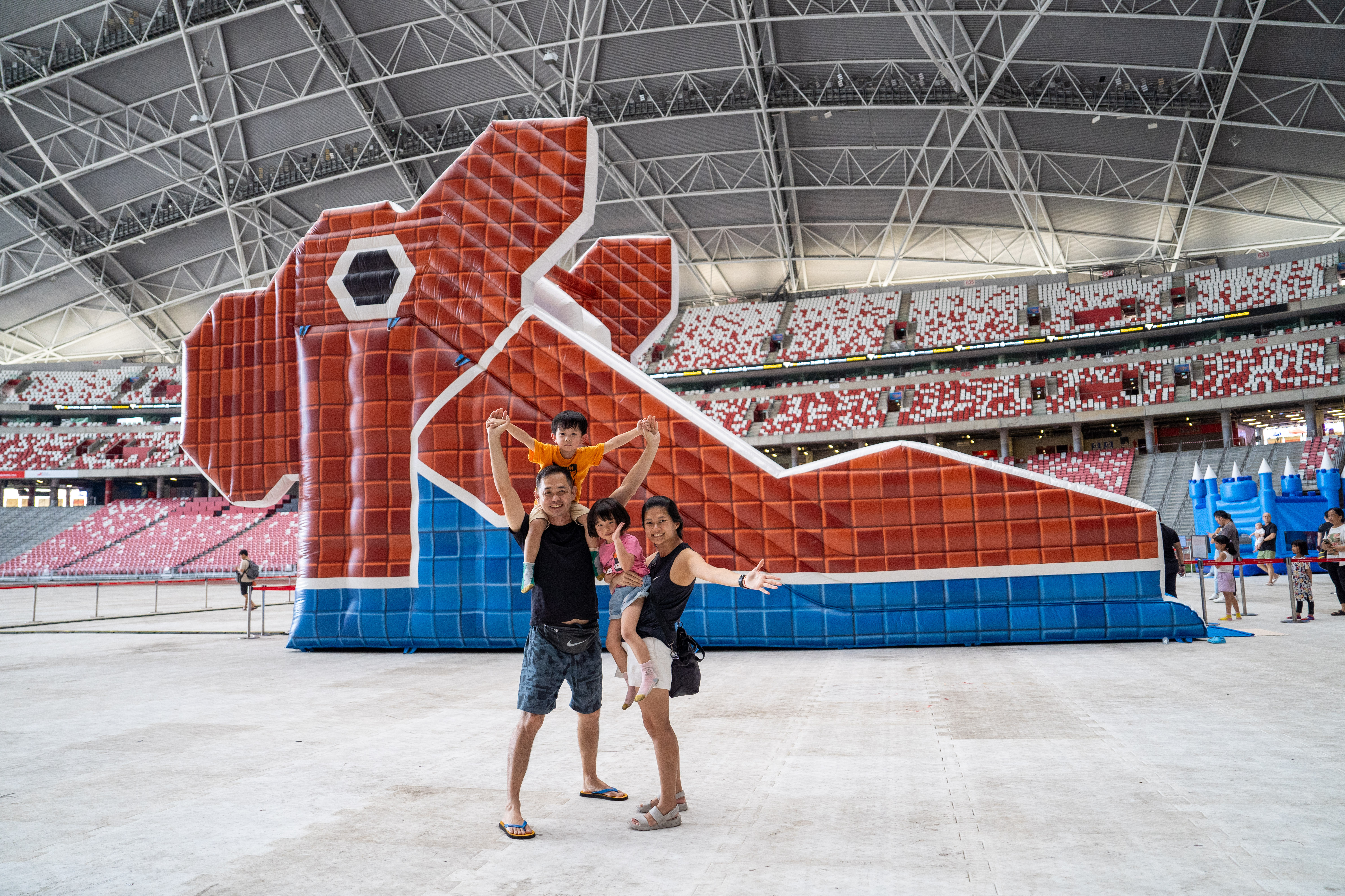Open Doors, Open Track: National Stadium Welcomes All for Fitness and Fun