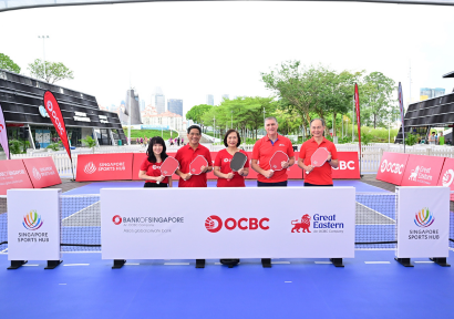 OCBC Group Partners Singapore Sports Hub To Create A First-Of-Its Kind Pickleball Programme