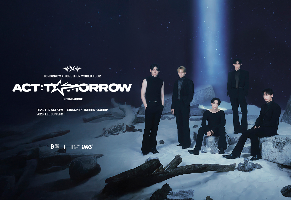 TOMORROW X TOGETHER WORLD TOUR <ACT:TOMORROW> IN SINGAPORE
