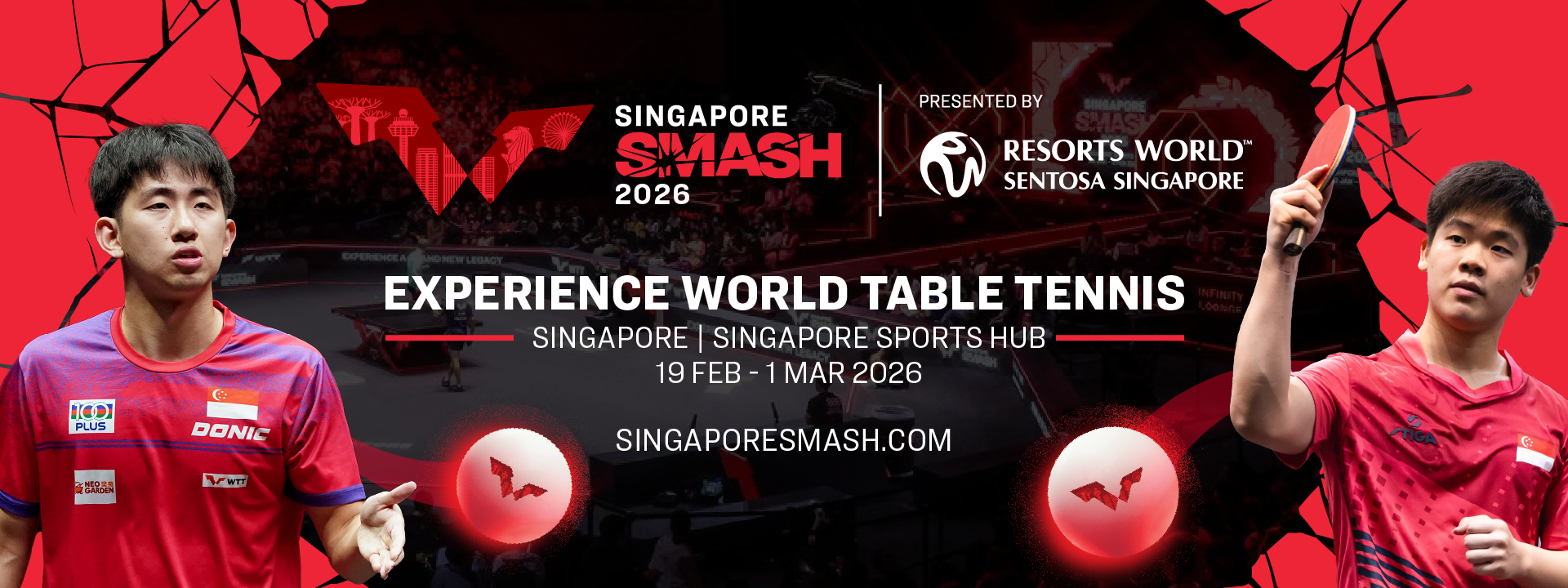 Singapore Smash 2026 Presented By Resorts World Sentosa