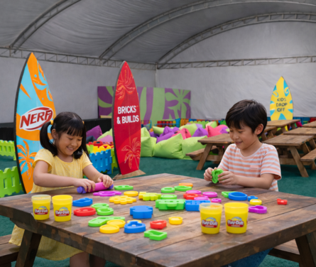 PLay-doh fun and nerf games