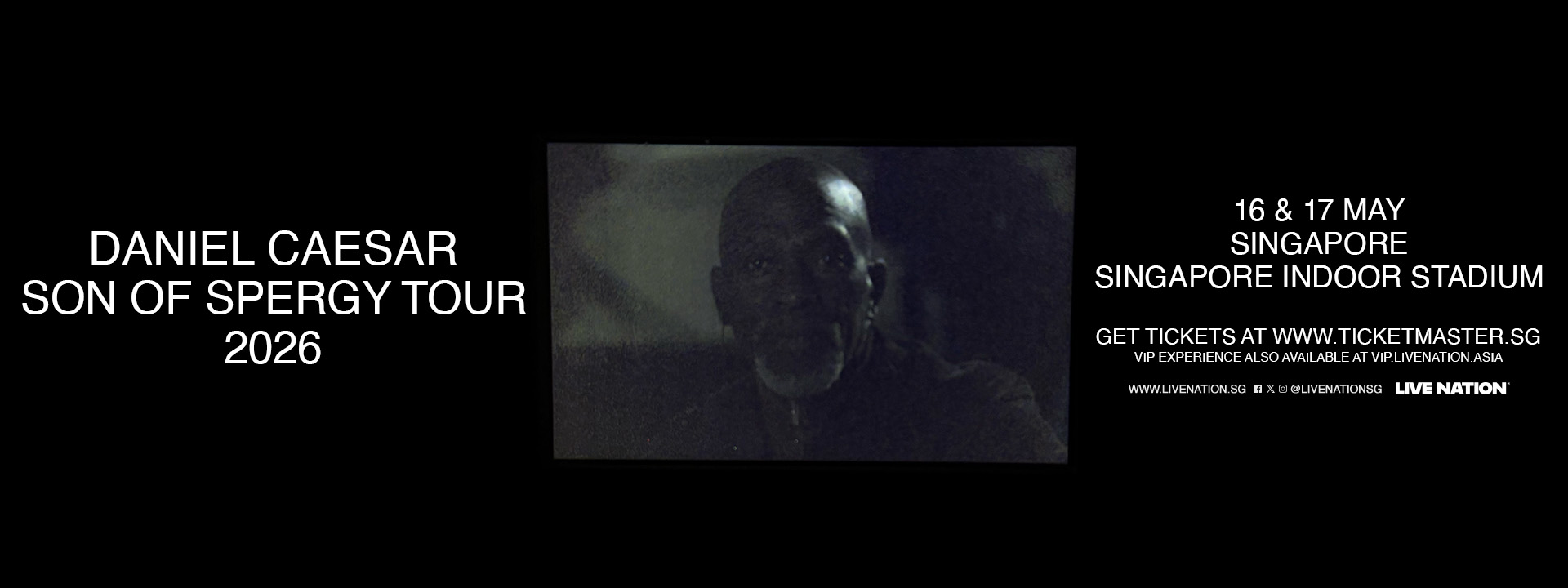 Daniel Caesar - Son of Spergy Tour in Singapore