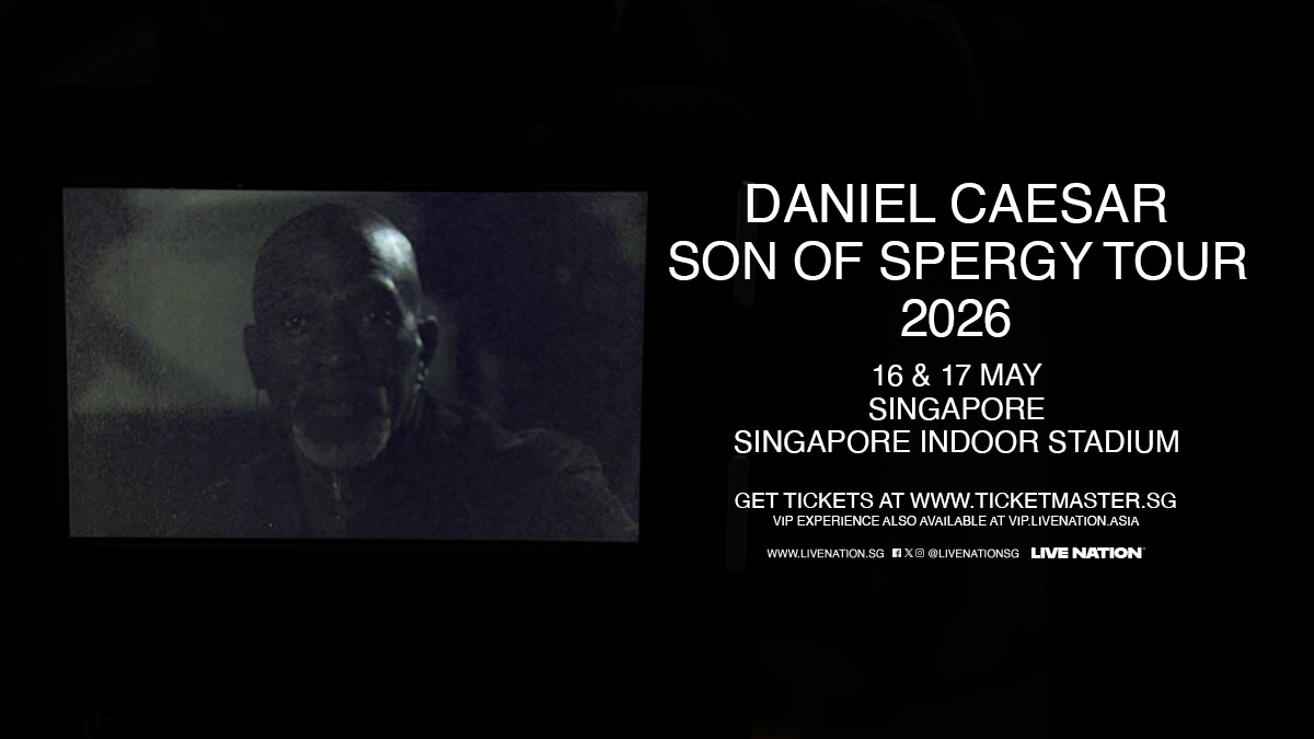 Daniel Caesar - Son of Spergy Tour in Singapore