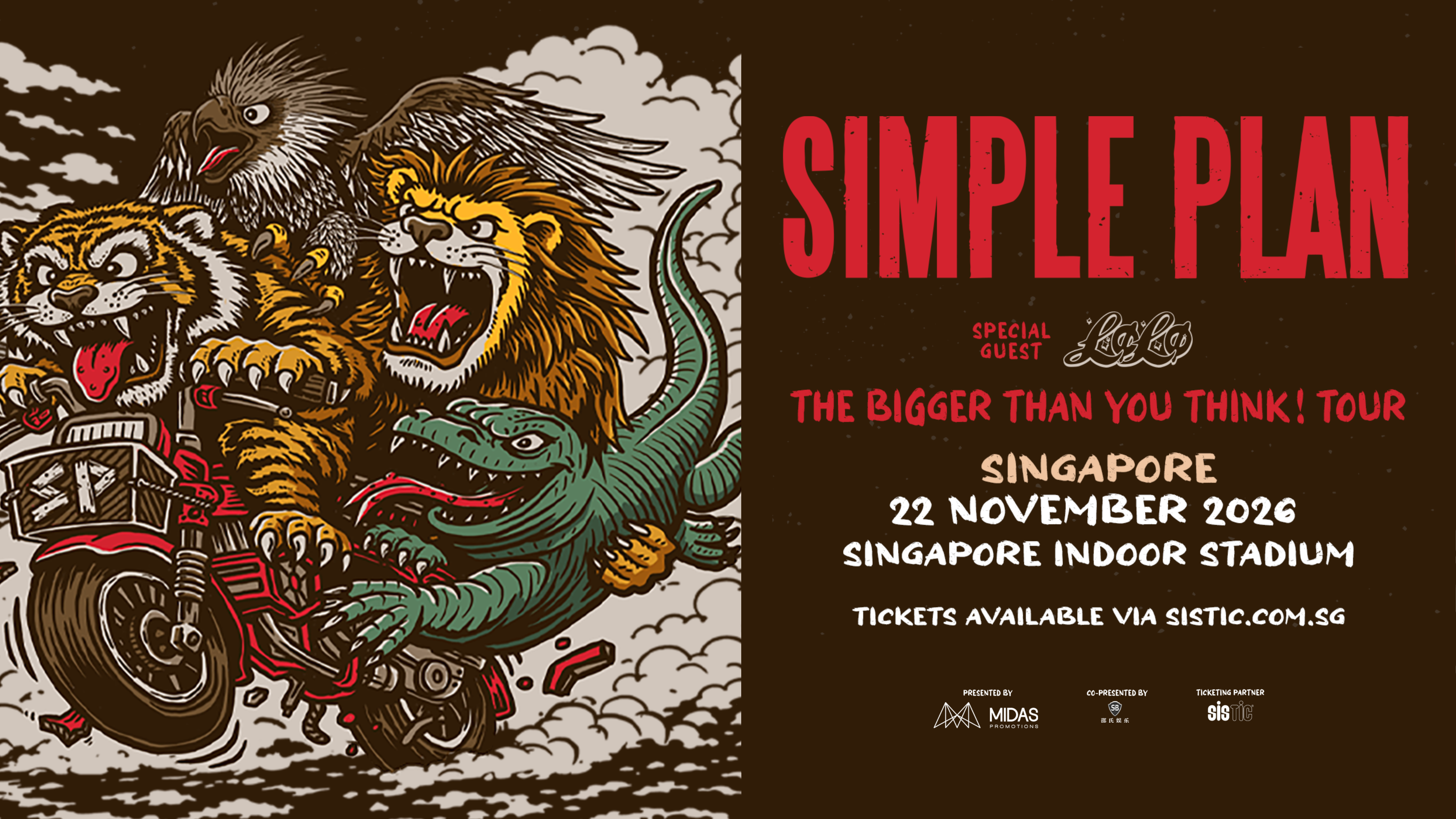 Simple Plan “The Bigger Than You Think!” Tour