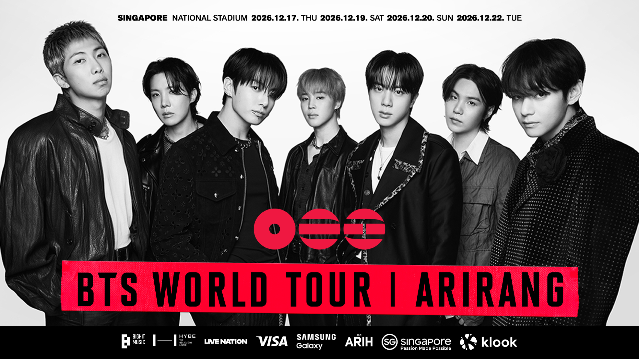 BTS WORLD TOUR 'ARIRANG' IN SINGAPORE