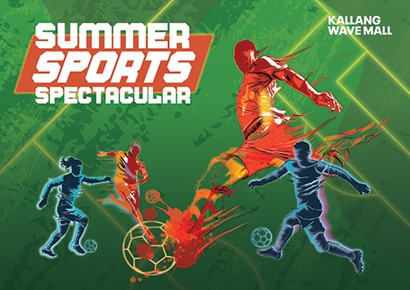 Own The Pitch At Kallang Wave Mall
