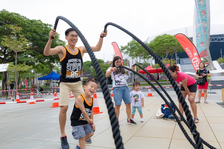 Stretching one’s physical limits in the Red-X Challenge