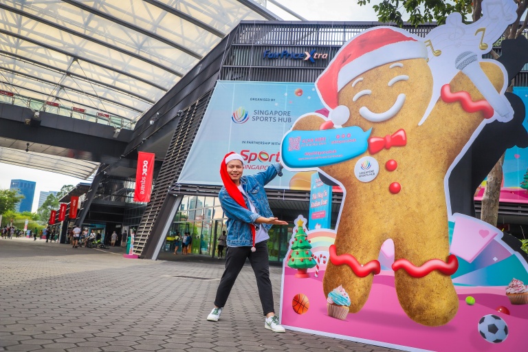 It’s A Christmas Candyland Takeover At The Singapore Sports Hub!