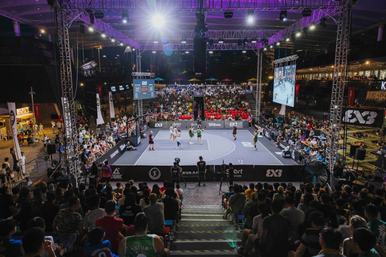 FIBA 3x3 Asia Cup 2024 at OCBC Square